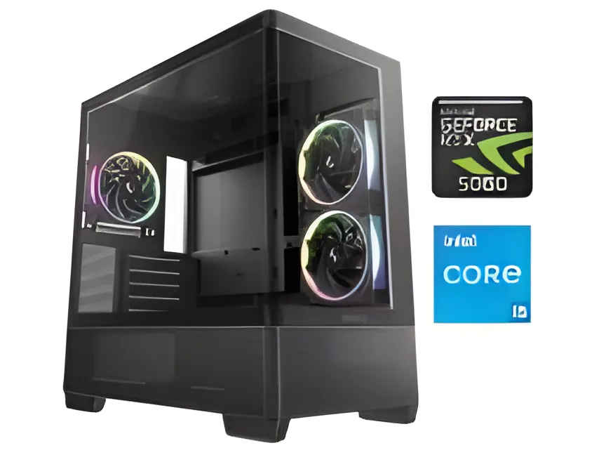 Equipo Gamer Core i5 14400F, 16GB, 1TB NVMe, RTX 5060 8GB