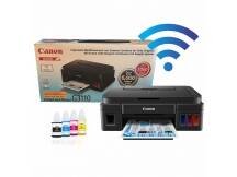 Impresora Multifunción Canon Pixma G3110 WiFi + botellas de tinta extra