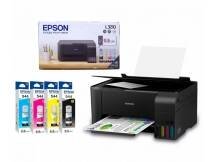 Impresora Multifunción Epson L3210 EcoTank 3 en 1 con Tintas T544 Combo