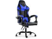 Silla Gamer ROM Negro/Azul Reclinable