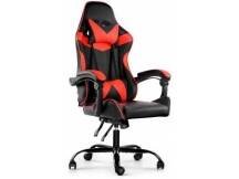 Silla Gamer ROM Negro/Rojo Reclinable
