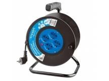 Alargue Carrete Conatel 30m 4xSchuko 2500W