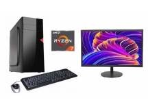Combo PC AMD Ryzen 7 5700G 8GB RAM + Monitor Hikvision 18.5 HD HDMI