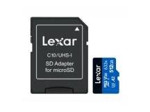 Memoria microSDXC Lexar 512GB 633x UHS-I Blue