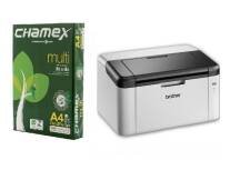 Impresora Láser Brother HL-1200 y Resma A4 Chamex 75g