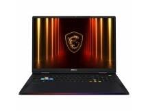 Notebook Gamer MSI Core Ultra 9 5.5Ghz, 32GB, 1TB SSD, 18" QHD+ 240Hz, RTX 5080 16GB
