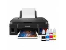 Impresora Multifunción Canon PIXMA G2110 + 4 Botellas Tinta Extra