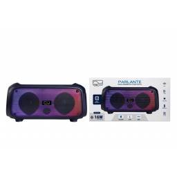Parlante Bluetooth EKV-PA-02 16W 2 x 4″ 3600 mAh Correa para Transporte Negro EKO-Vi