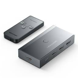Switch 3 en 1 HDMI / 8K / Gris AKRH0 Vention