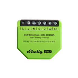 Shelly Dimmer Gen3 Dimmer Wi-Fi PM FG3800238070526