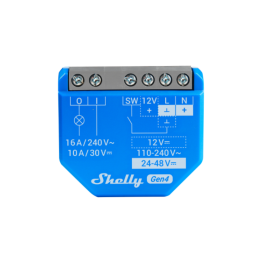 Shelly 1 Gen4 Relé Wi-Fi