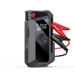 Arrancador para Auto 12V c/Compresor 60W Power Bank Luz LED 8.000mAh ZB287 USAMS