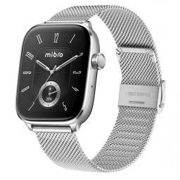 Smartwatch Mibro Fit 350mAh c/2 Mallas Plateado XPAW027 by Xiaomi