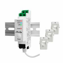 Shelly Pro 3EM v2 Medidor Monofásico / Trifásico DIN FG3800238073862