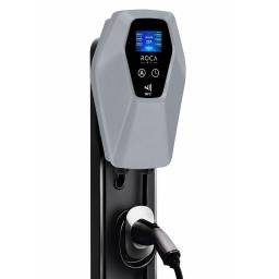 Cargador Wallbox para Vehiculos Electricos RC-EV-06 22KW 8A/10A/13A/16A/32A Plateado Roca