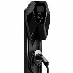 Cargador Wallbox para Vehiculos Electricos RC-EV-05 7KW 8A/10A/13A/16A/32A Negro Roca