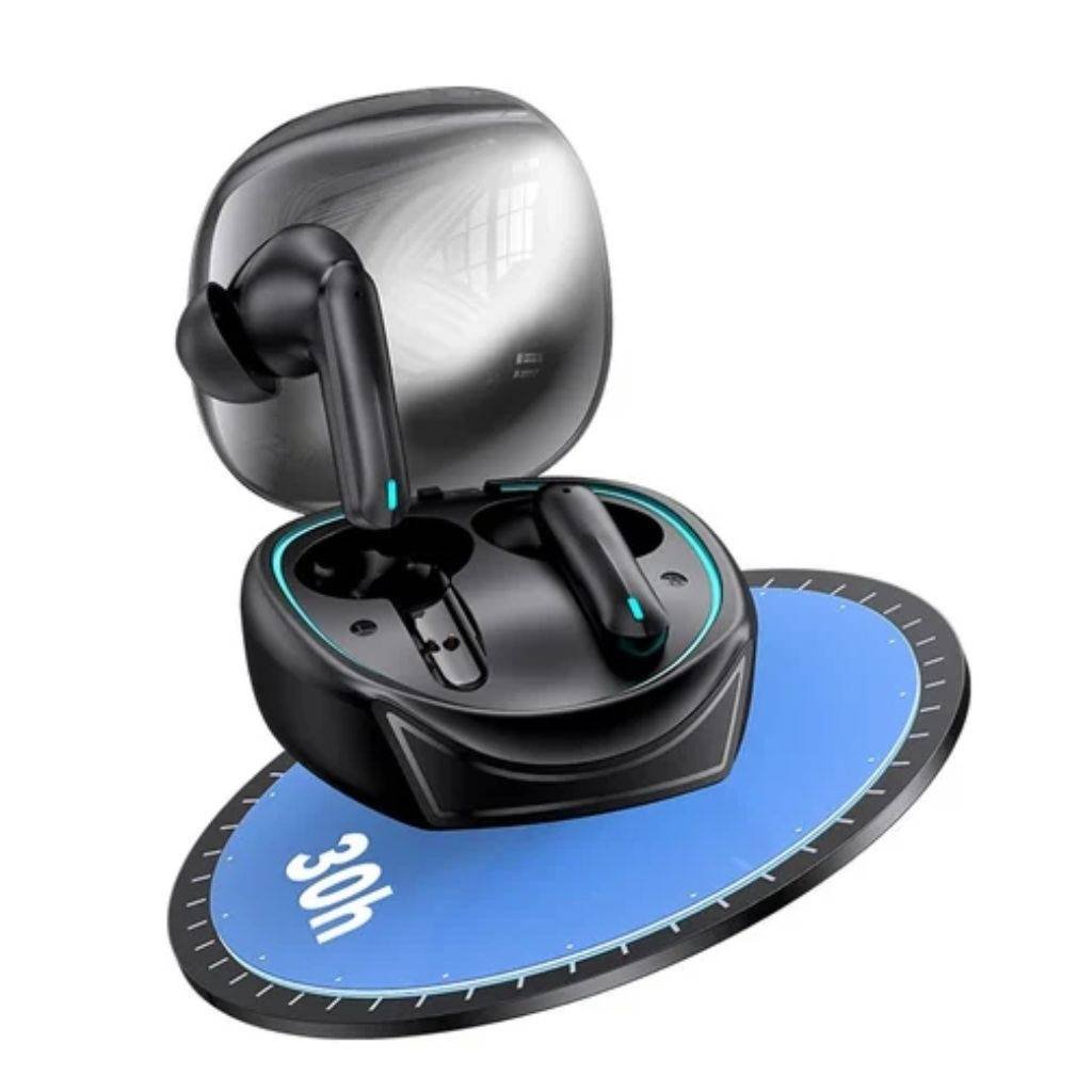 Auricular Bluetooth TWS Gaming Dual-Mic Negro BT5.3 XJ13 USAMS - Imagen 4
