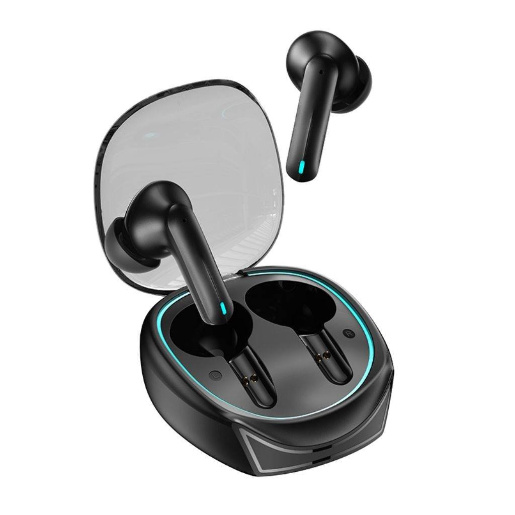 Auricular Bluetooth TWS Gaming Dual-Mic Negro BT5.3 XJ13 USAMS - Imagen 2