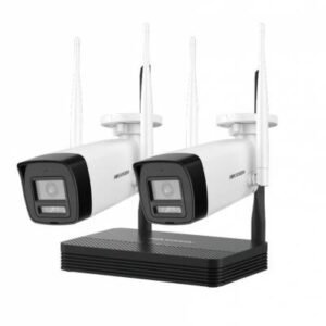 Kit de Vigilancia Wi-Fi Hikvision 2MP 2 Cámaras Bullet