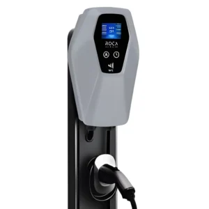 Cargador Wallbox para Vehiculos Electricos RC-EV-06 22KW 8A/10A/13A/16A/32A Plateado Roca