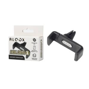 Soporte Vehicular BLOOX - Tipo Pinza para Ventilación Holder_1 Negro