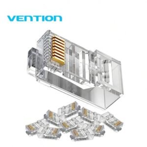 Plug RJ45 Cat.6 UTP / 10 Unidades / Transparente IDDR0-10 Vention