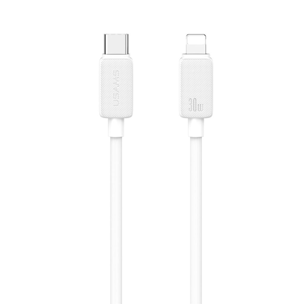 Cable de Datos USB C a Lightning SJ692 1M Blanco USAMS
