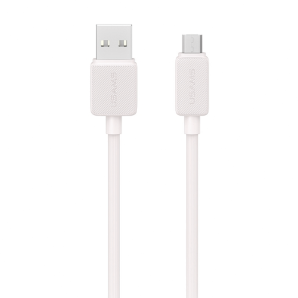 Cable de Datos USB A a microUSB 2M Rosado SJ695 USAMS