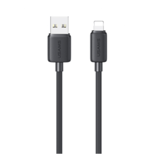 Cable de Datos USB A a Lightning 2.4A 3M Negro SJ699 USAMS