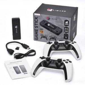 Consola Game Stick para TV XZZ-VG-05 4K 64GB Apto para +30000 Juegos X-Lizzard