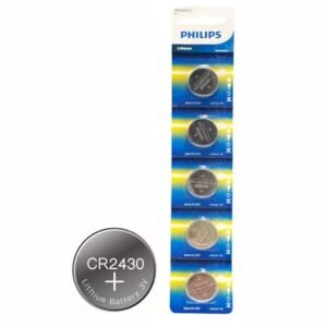 Pila de Litio CR2430 X 5 Philips