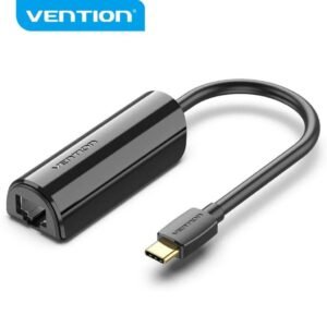 Adaptador USB-C a Gigabit Ethernet 0.15M / Negro CFBBB Vention