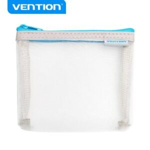Estuche de Malla Resistente x2 / 10 x 12 cm / Gris KREH0-2 Vention