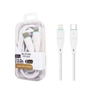 Cable de Datos BLOOX TO GO USB C a Lightning PVC 100cm