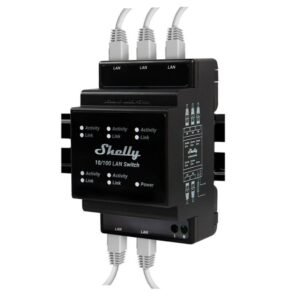 Shelly LAN Switch Switch LAN 5 Puertos DIN