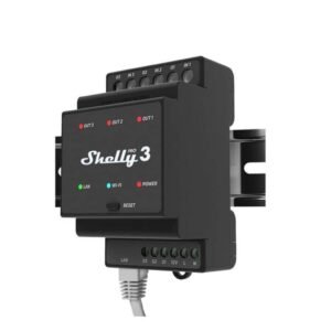 Shelly Pro 3 Relé Wi-Fi Triple DIN