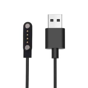 Cargador para Smartwatch 2.54mm 4 pin Negro Genérico