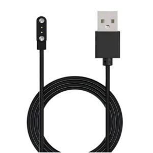 Cargador para Smartwatch 4.0mm 2 pin Negro Genérico