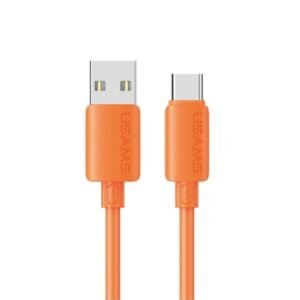 Cable de Datos USB A a USB C SJ786 3A 1m Anaranjado U98 USAMS