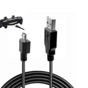 Cable Micro USB de Carga para Mando PS4 1.5M