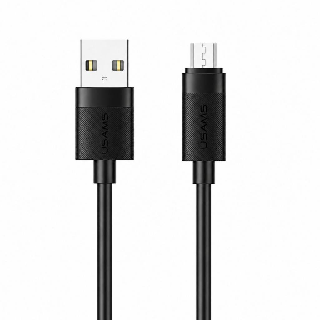Cable de Datos USB A a Micro USB SJ779 2A 1M Negro USAMS