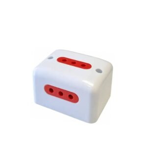 Tomacorriente Exterior 3 x 3L Blanco Conatel